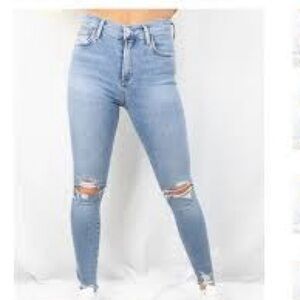 AGOLDE Sophie ankle skinny size 28